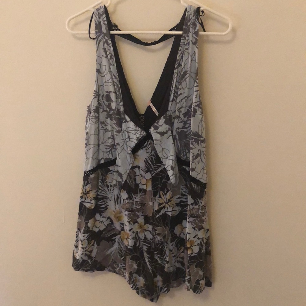 floral print free people romper